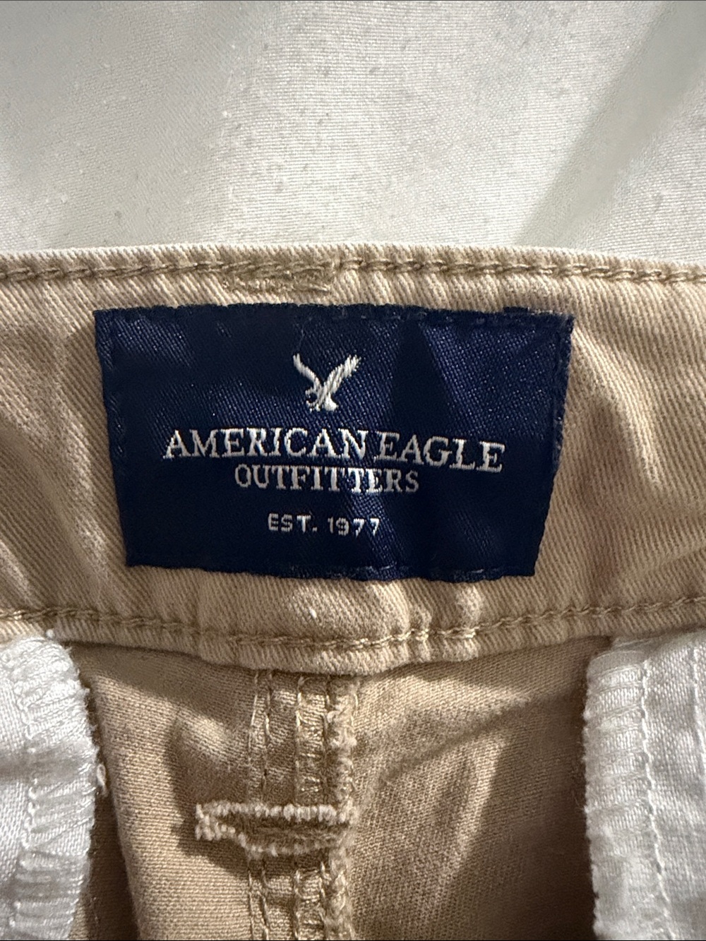 American Eagle Outfitters Khaki Bootcut Pants - Picture 3 of 5